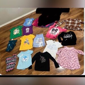 Bundle of girls clothing  Sizes 5-5/6, 6-6/7 a few 7/8